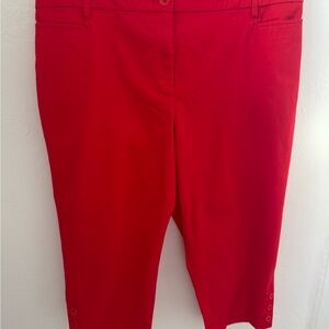 Talbots Red and White Garment Women’s Size 16p